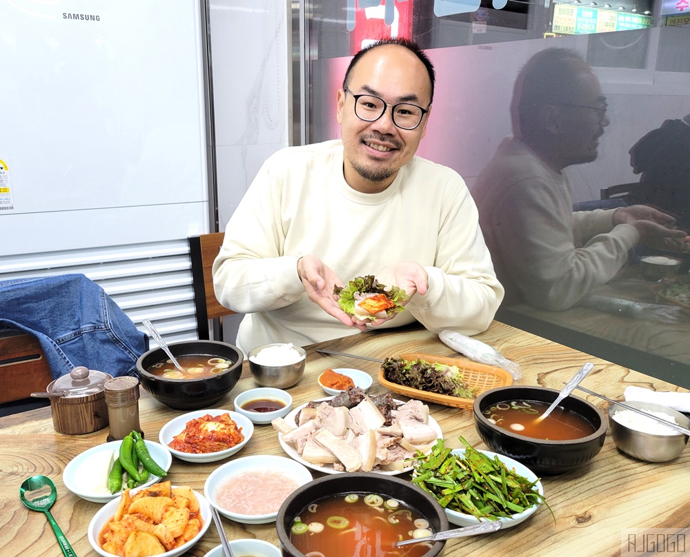 釜山 陝川湯飯家 米其林指南必比登推薦豬肉湯飯 血腸好好吃