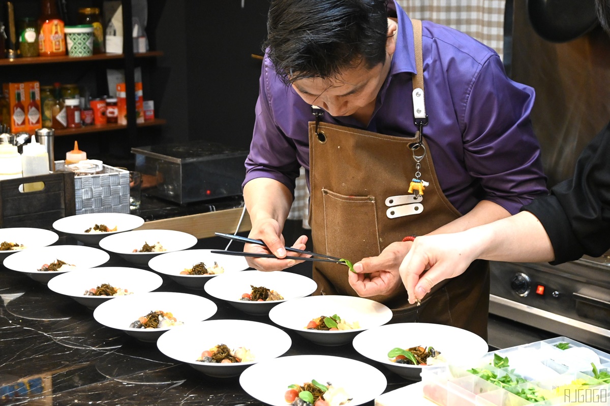 釜山美食 Chef Gon 坤 米其林指南入選餐廳 札嘎其市場旁的精緻海鮮餐廳