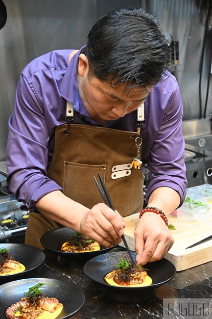 釜山美食 Chef Gon 坤 米其林指南入選餐廳 札嘎其市場旁的精緻海鮮餐廳