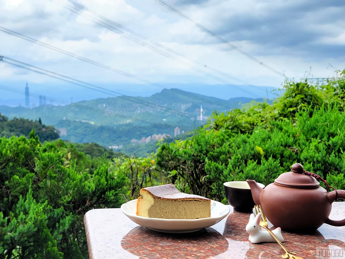 貓空晨曦茶坊 不限時景觀茶館 沏茶吃甜點