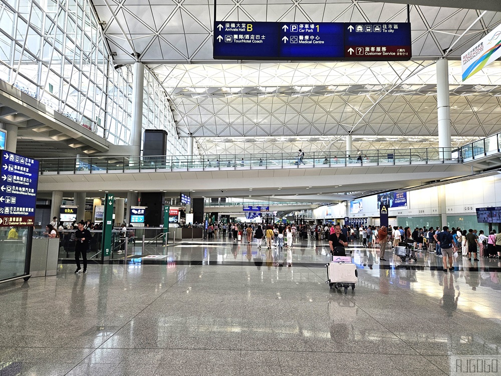 大灣區航空 桃園-香港 飛行報告 經濟艙 飛機餐