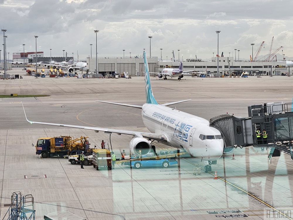 大灣區航空 桃園-香港 飛行報告 經濟艙 飛機餐