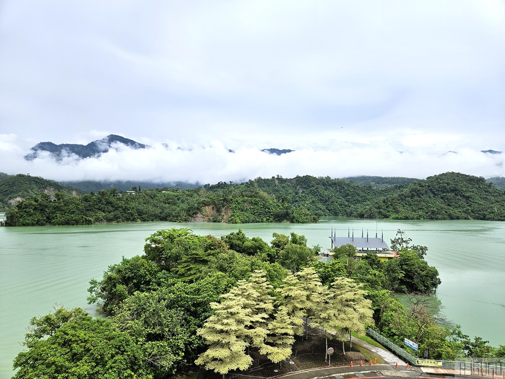 曾文水庫觀景樓餐廳 台灣最大水庫景觀咖啡廳