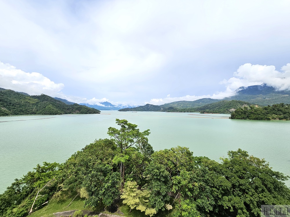 曾文水庫觀景樓餐廳 台灣最大水庫景觀咖啡廳