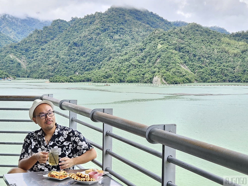 曾文水庫觀景樓餐廳 台灣最大水庫景觀咖啡廳