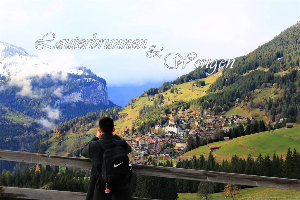 盧達本納 Lauterbrunnen 瀑布鎮 與 溫根 Wengen 溫馨小山城半日遊、交通 少女峰景點