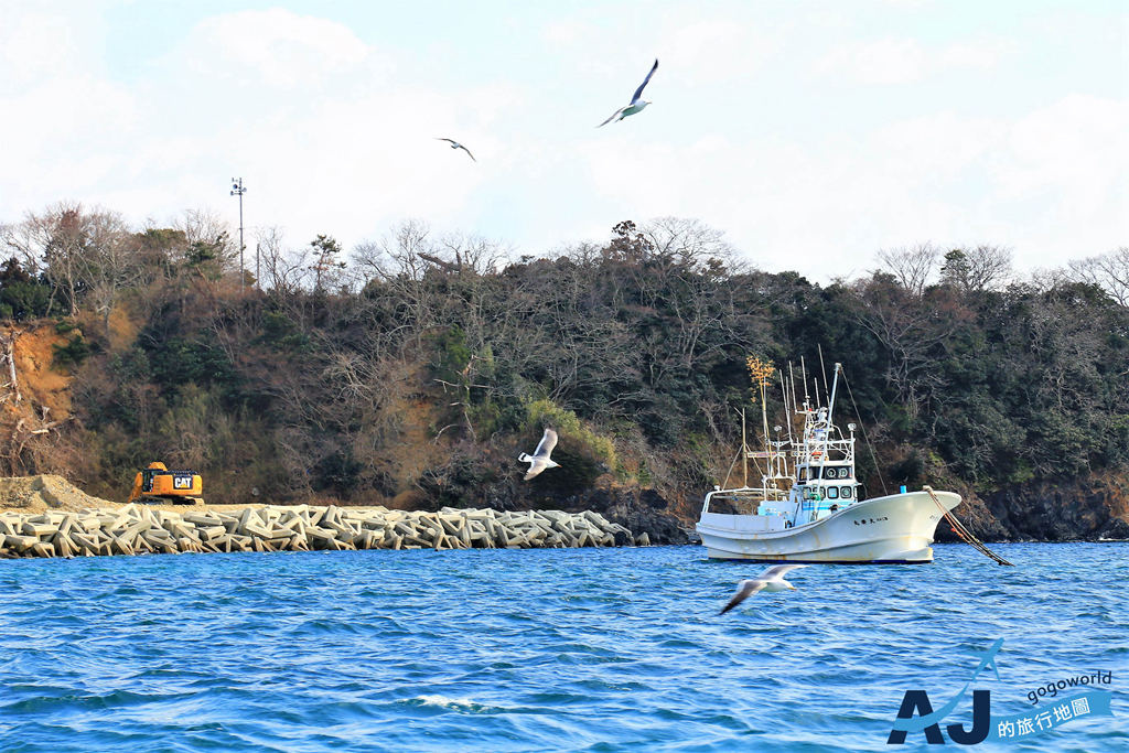 宮城縣南三陸町景點 南三陸町商店街：章魚、海菜、牡蠣盛產之地 還有來自智利復活島的原版摩艾像