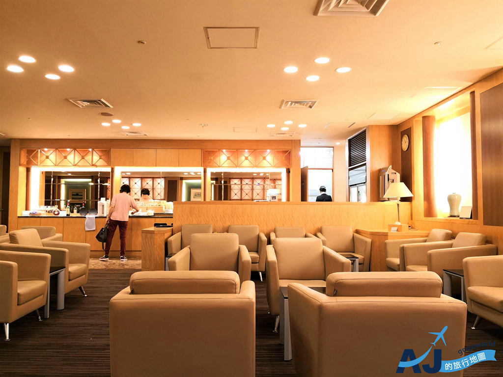 關西機場大韓航空貴賓室 KOREAN AIR LOUNGE、大阪燒BOTEJU波天久